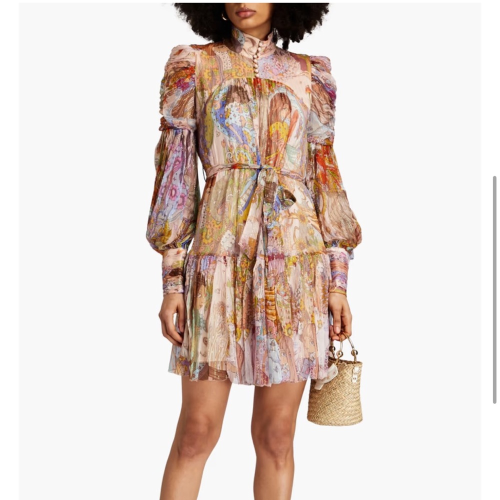 Zimmermann Kaleidoscope Mini Dress - worn once!